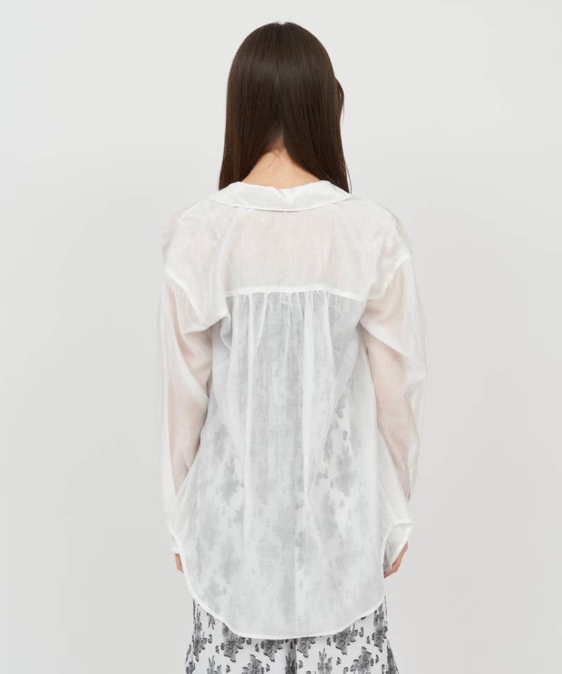 シアーシャツ 詳細画像 オフホワイト 3