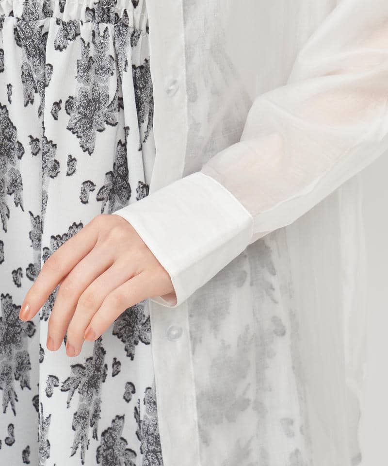 シアーシャツ 詳細画像 オフホワイト 7