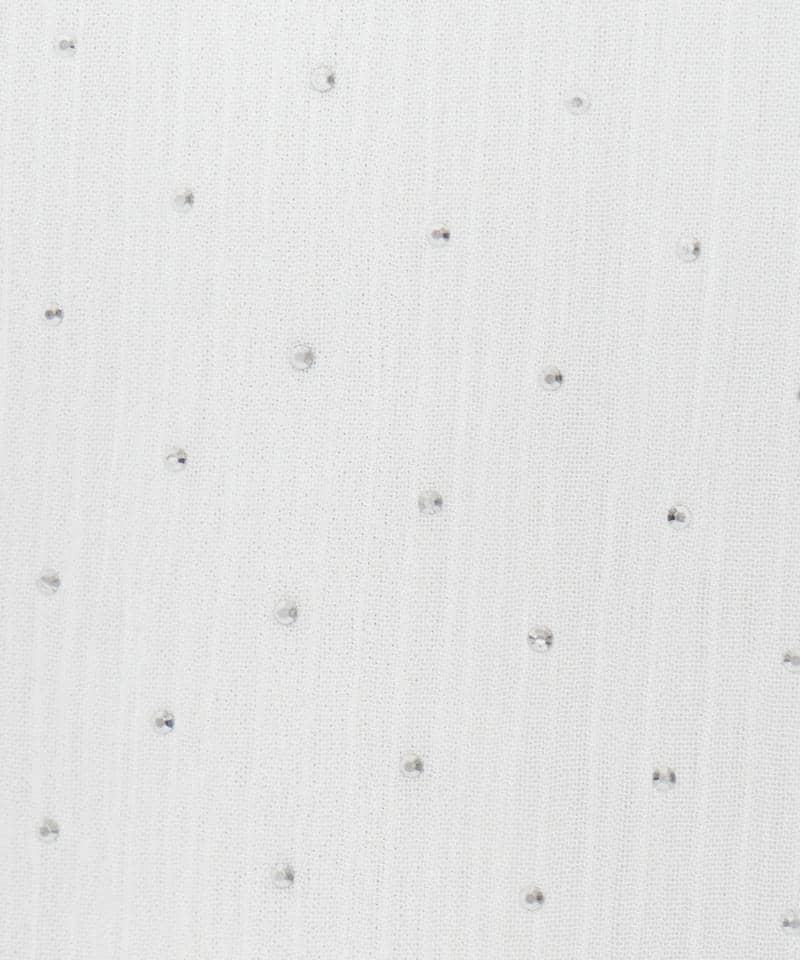 キラキラリボン半袖ブラウス 詳細画像 オフホワイト 7