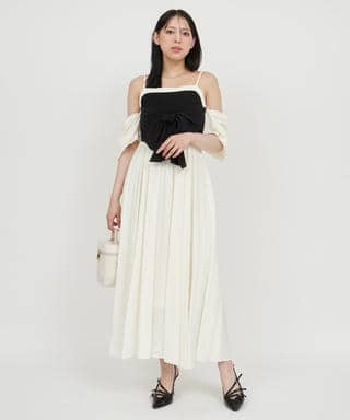 パフスリーブmany wayワンピース