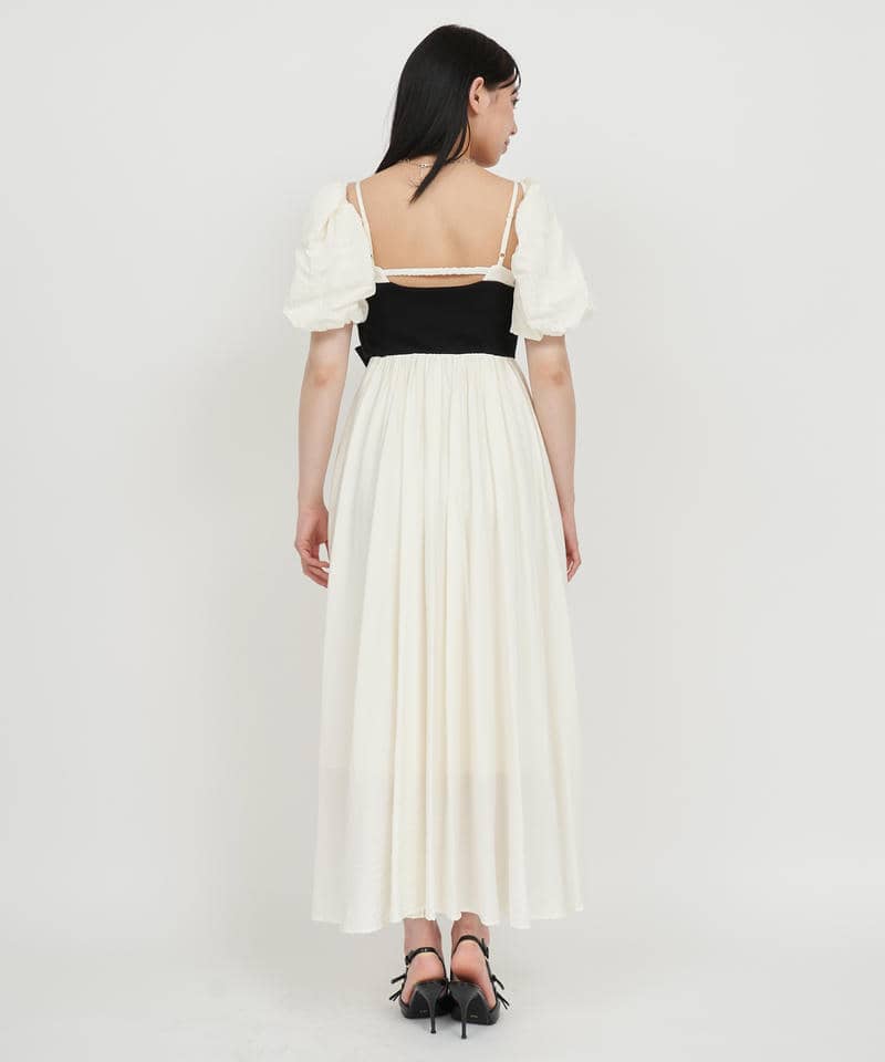 パフスリーブmany wayワンピース 詳細画像 配色 3