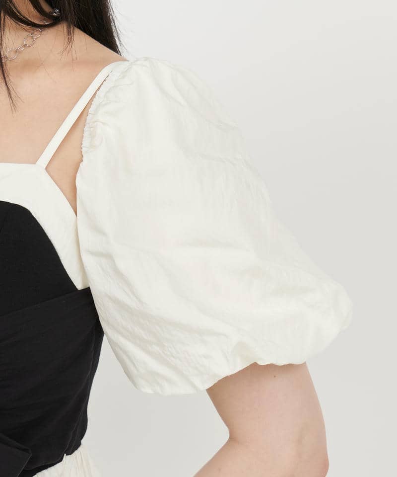 パフスリーブmany wayワンピース 詳細画像 配色 7