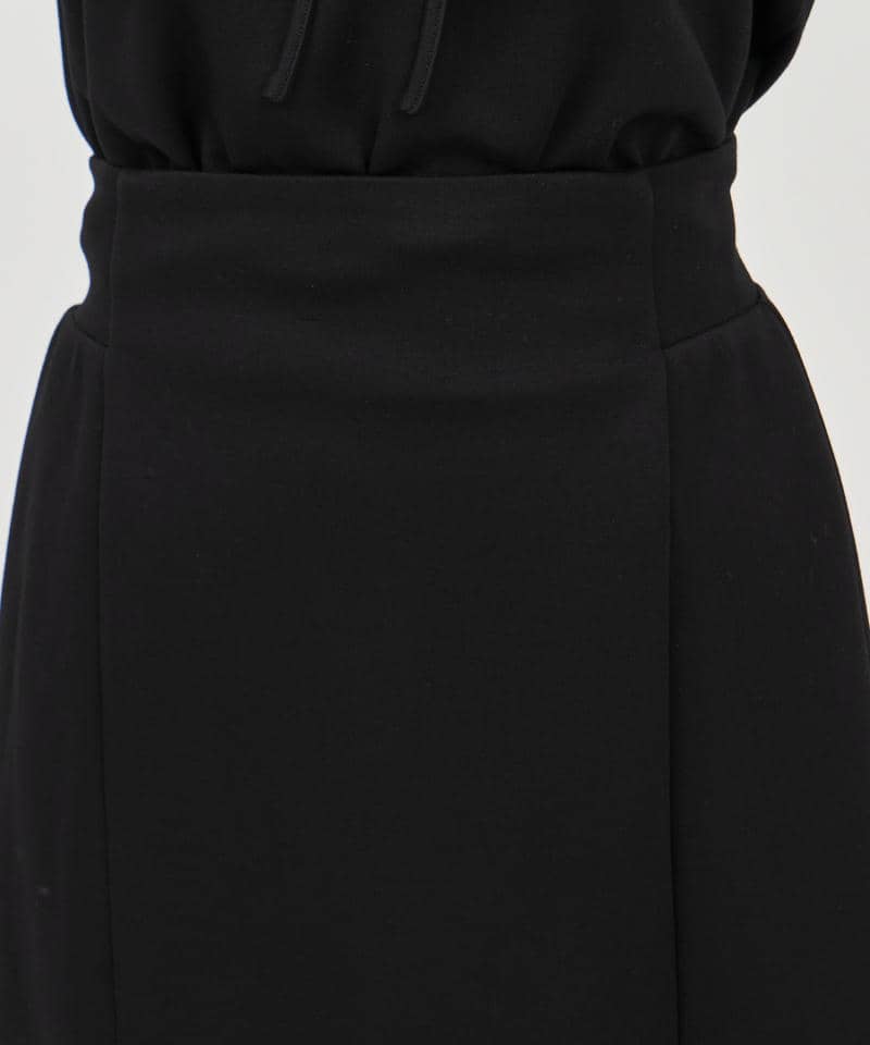 ハイウエストカットミニスカート 詳細画像 ブラック 4