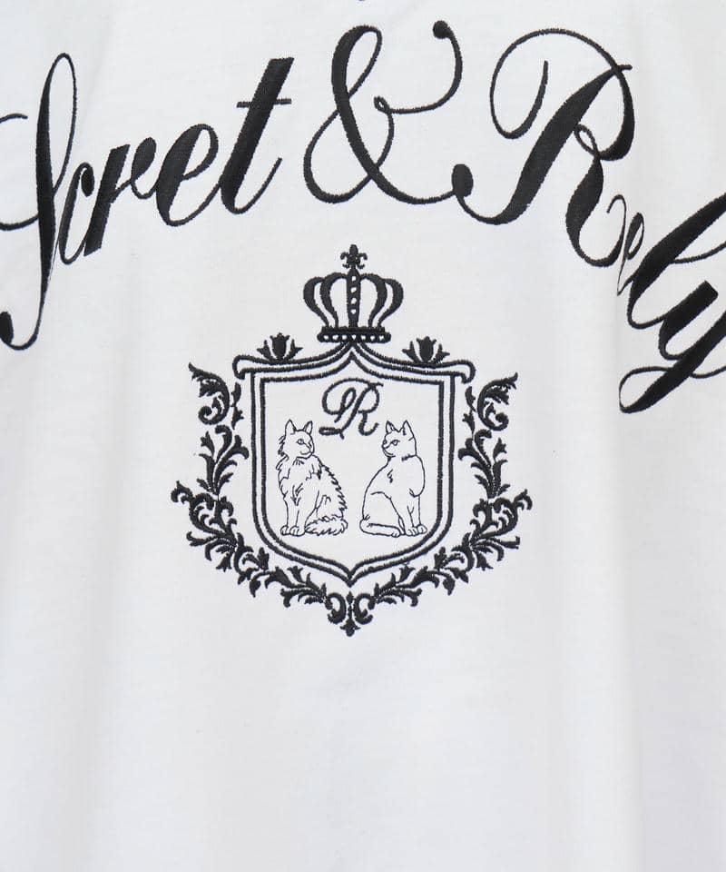 ユニフォーム風配色オーバーカットトップス 詳細画像 オフホワイト 5