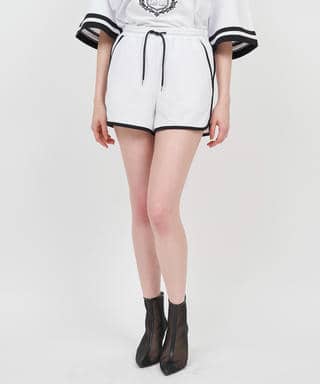 配色カットショートパンツ
