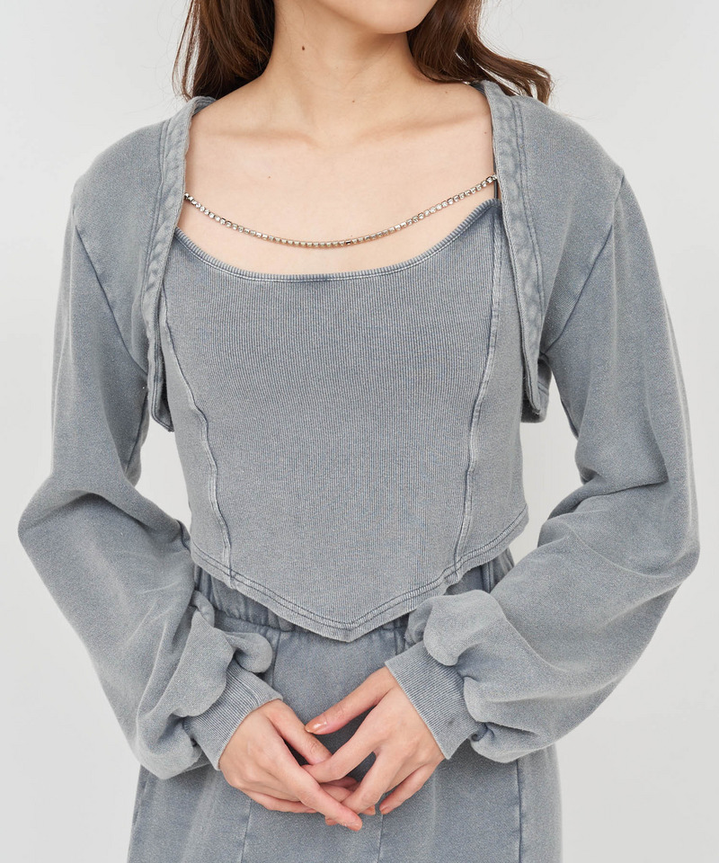 ピグメントカットアンサンブル 詳細画像 グレー 8