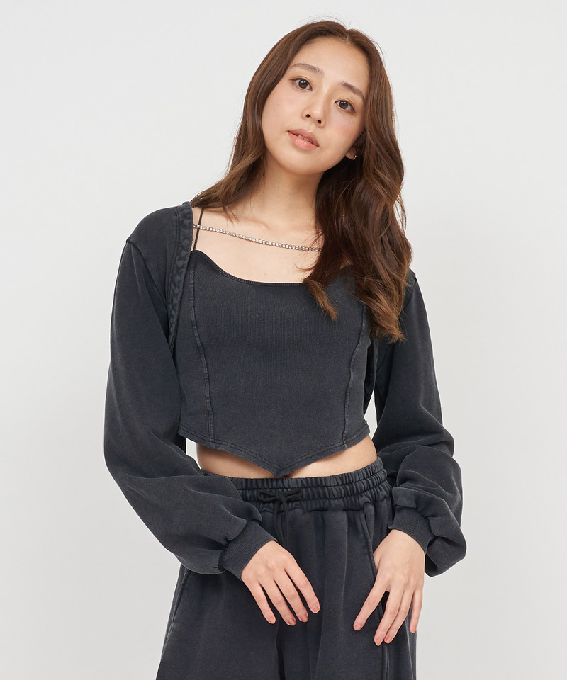 ピグメントカットアンサンブル 詳細画像 ブラック 1