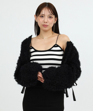 フリルチュールブルゾン