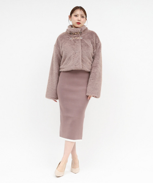 【選べる3点SET対象】ビット付ファージャケット 詳細画像