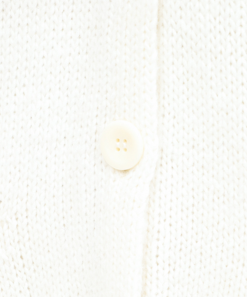 タイトニットミニワンピース×ミドルカーディガン 詳細画像 オフホワイト 7