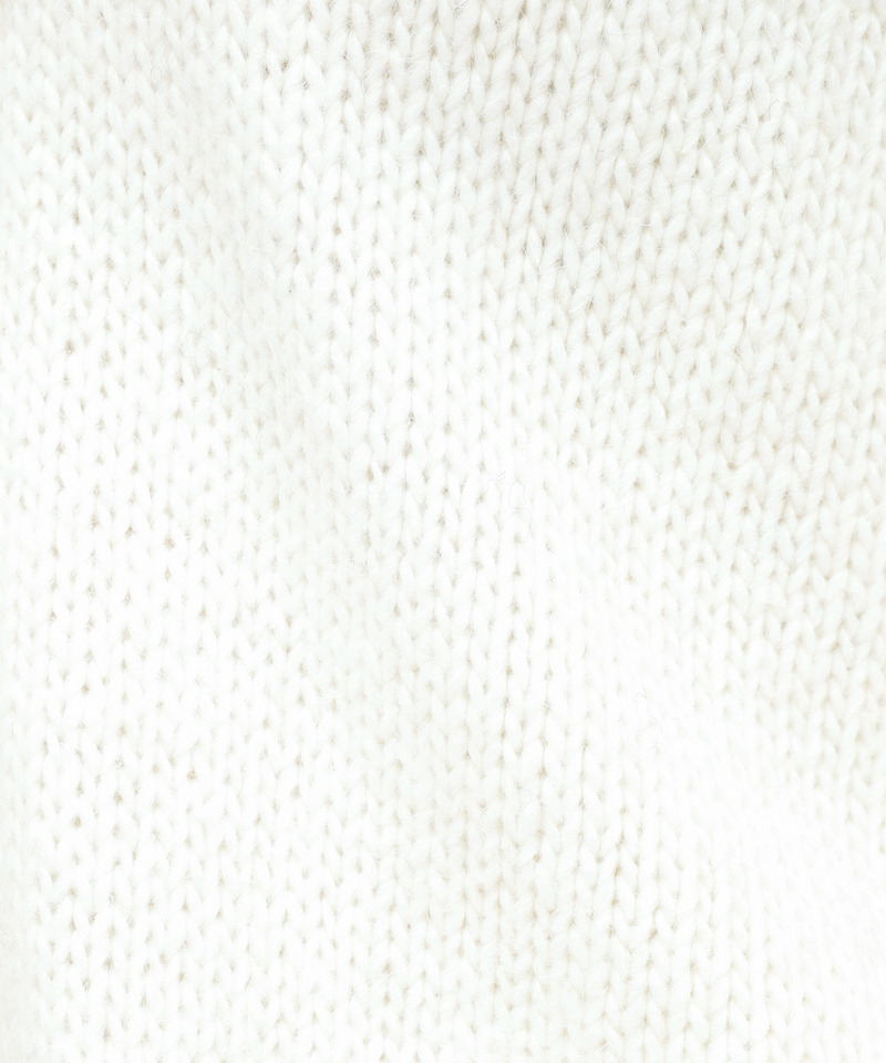 タイトニットミニワンピース×ミドルカーディガン 詳細画像 オフホワイト 8