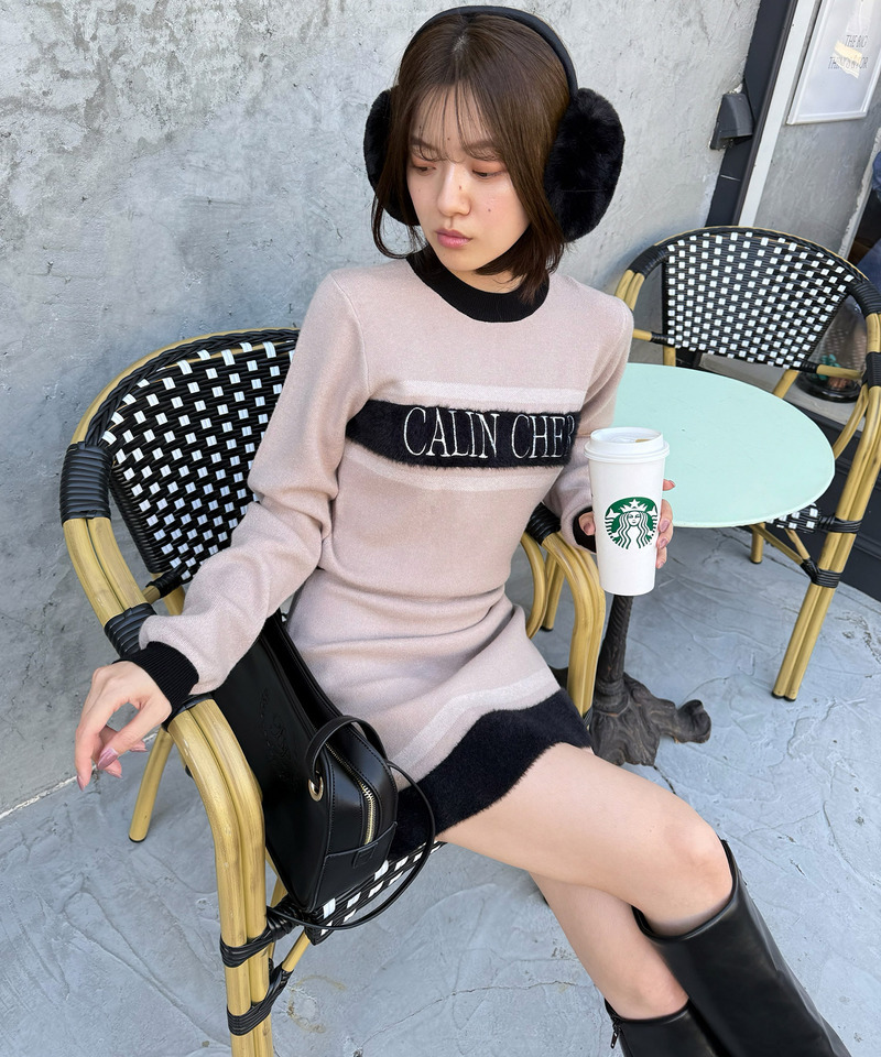 アソートジャガードニットトップス 詳細画像 ベージュ 4