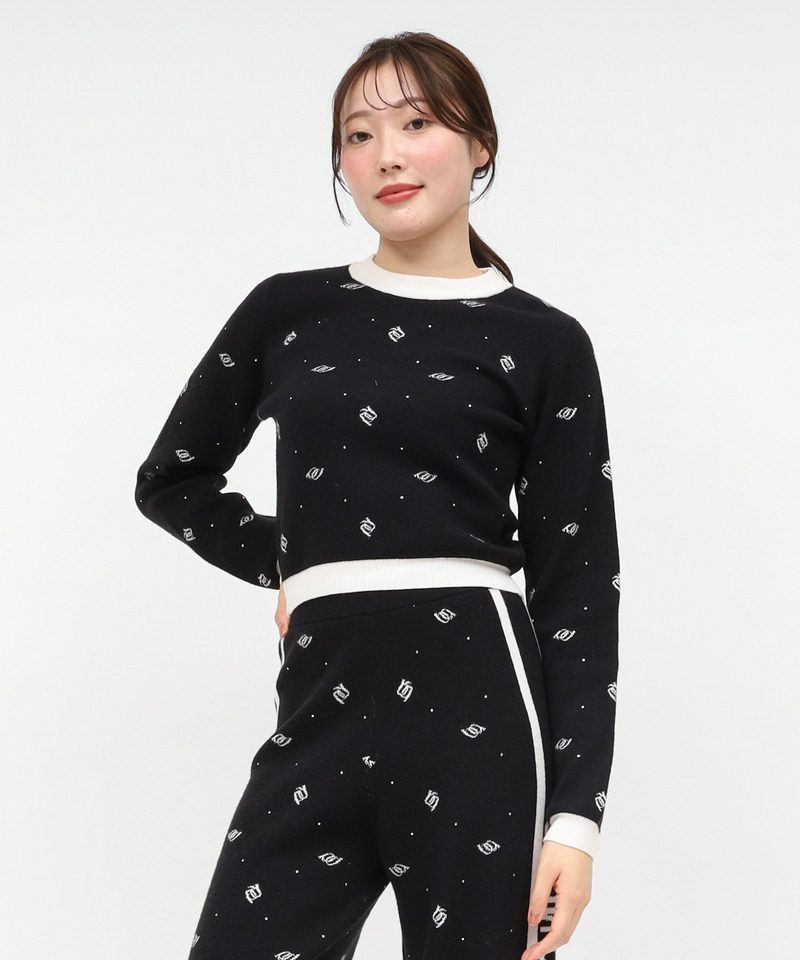 アソートジャガードニットトップス 詳細画像 その他 1