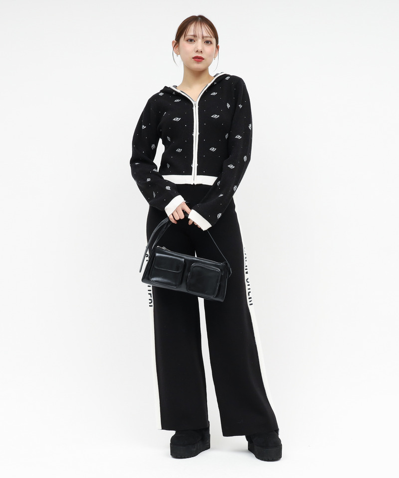 アソートジャガードニットフーディー 詳細画像 その他 2