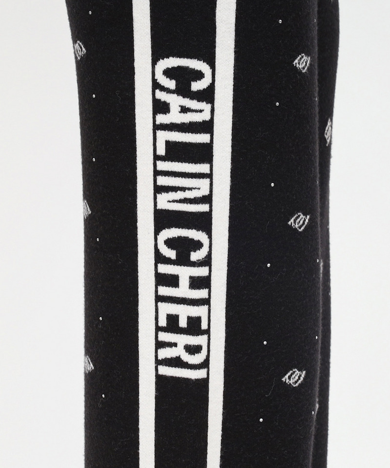 アソートジャガードニットワイドパンツ 詳細画像 その他 2