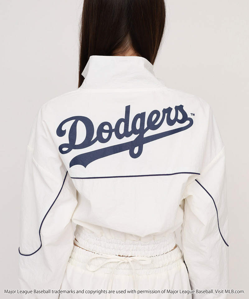 【GirlsAward2025 A/W 小川 桜花様着用】【MLB】トラックジャケット/レースラインパンツセットアップ 詳細画像 オフホワイト 5