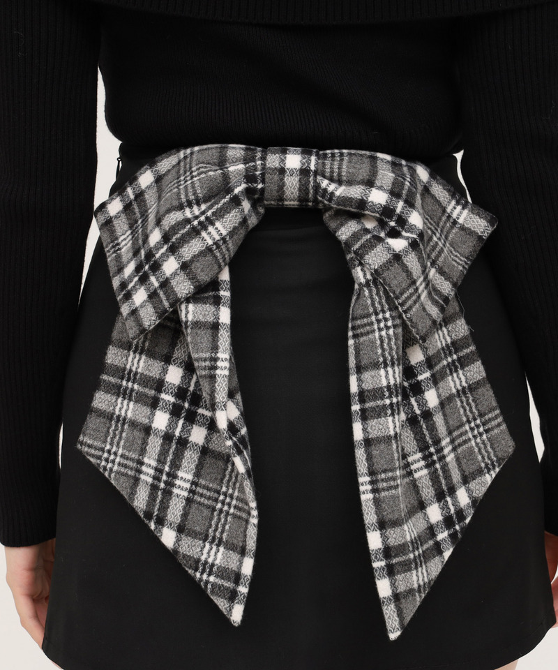 ビックリボンミニスカート 詳細画像 ブラック 2