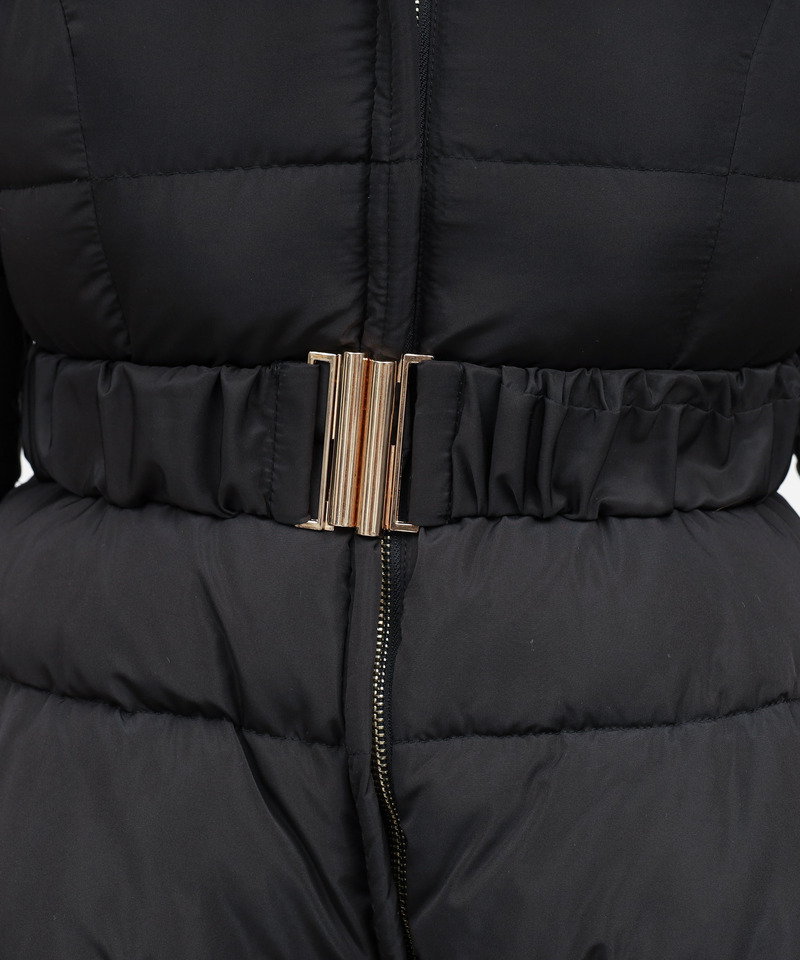 ドレスミドルパフィーコート 詳細画像 ブラック 11