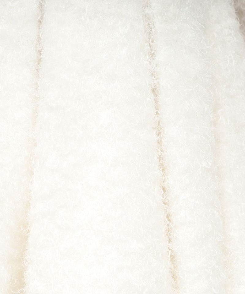 カールボア長袖ペプラムトップス 詳細画像 オフホワイト 8