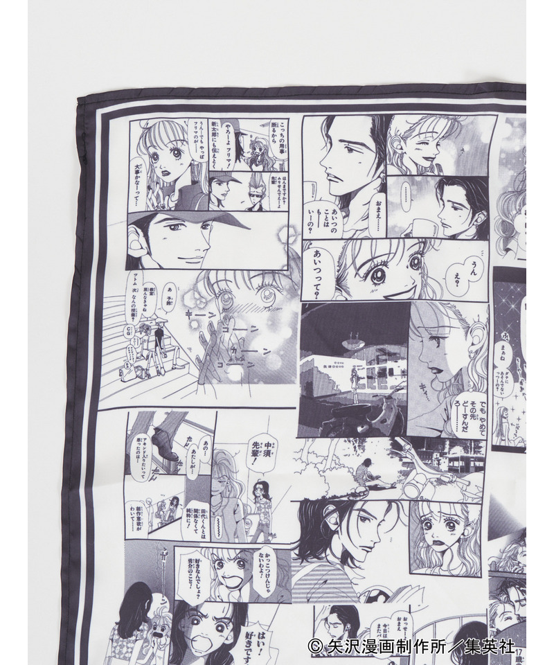 【ご近所物語】コミック柄スカーフ 詳細画像 その他 3