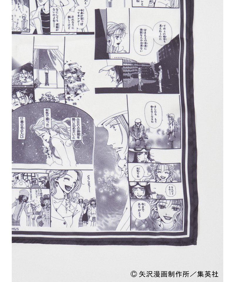 【ご近所物語】コミック柄スカーフ 詳細画像 その他 5