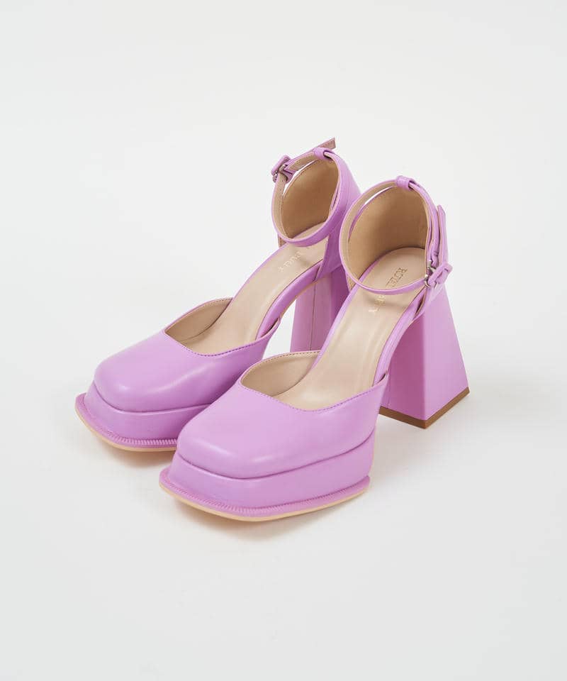 ストラップ付ローファー 詳細画像 ピンク 1