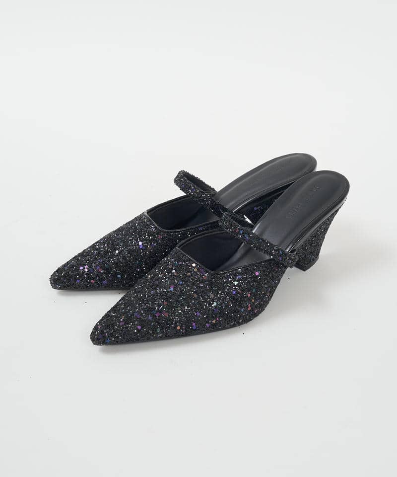 キラキラミュール 詳細画像 ブラック 1