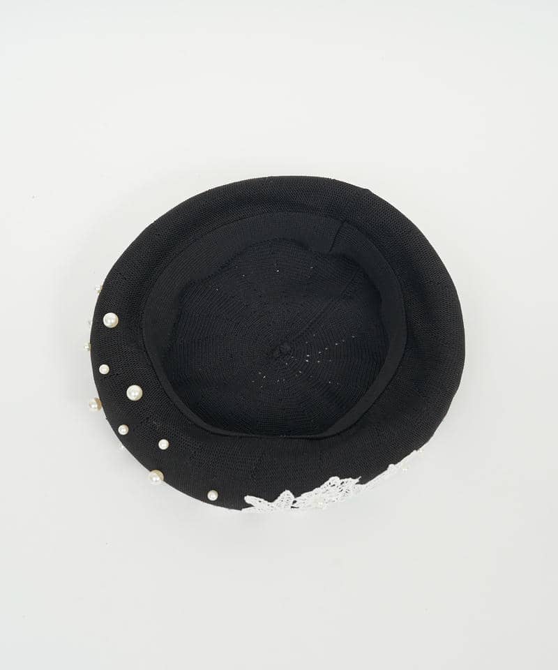 パールレースベレー 詳細画像 ブラック 2