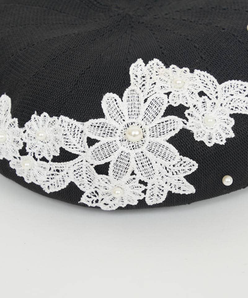 パールレースベレー 詳細画像 ブラック 3