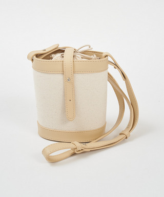 配色キャンバスバケットBAG