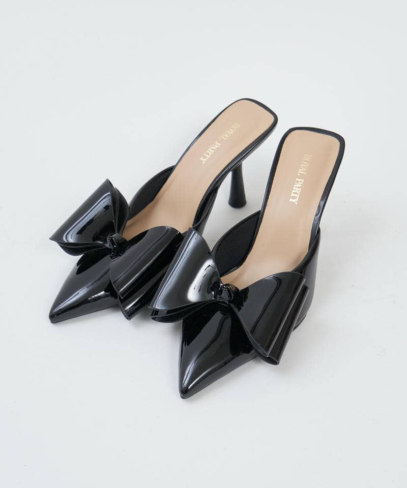 リボンミュール 詳細画像 ブラック 1