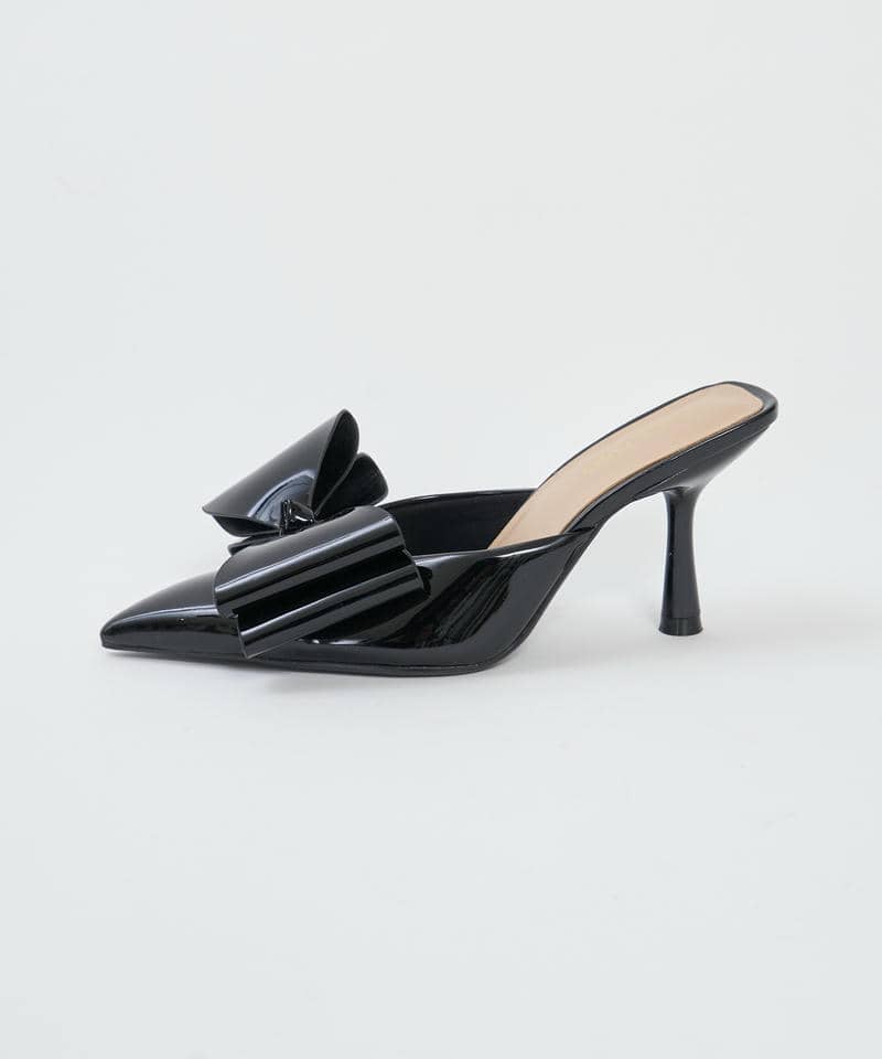 リボンミュール 詳細画像 ブラック 2