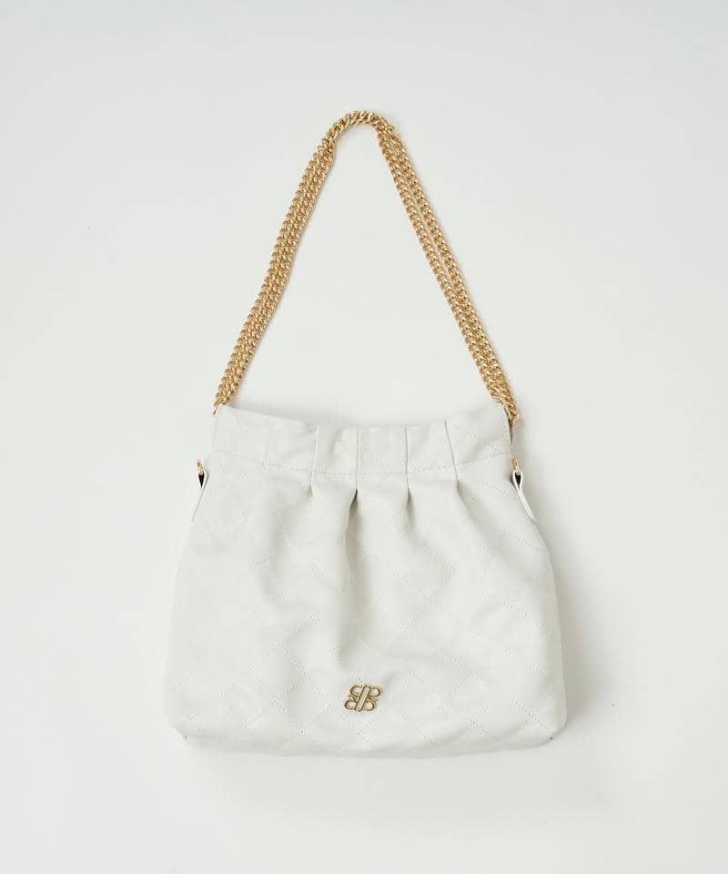 オリジナルキルティングチェーントートBAG 詳細画像 オフホワイト 2