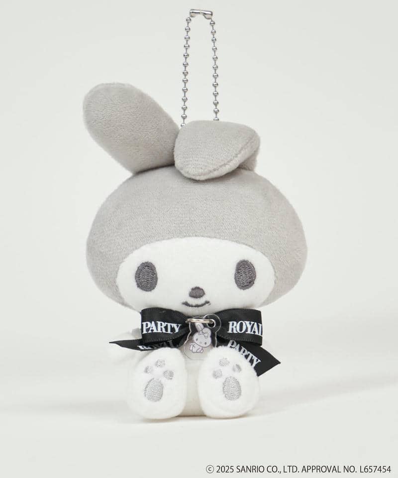 【My Melody】ぬいぐるみチャーム 詳細画像 ブラック 1