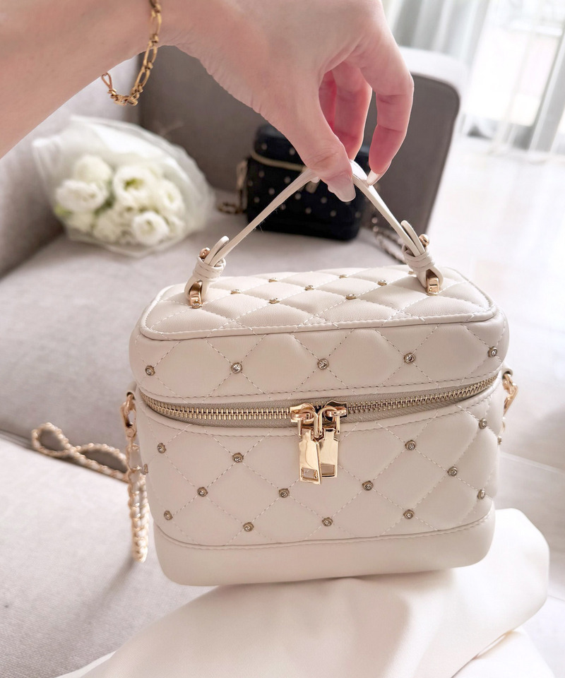 キラキラヴァニティーBAG 詳細画像 オフホワイト 2