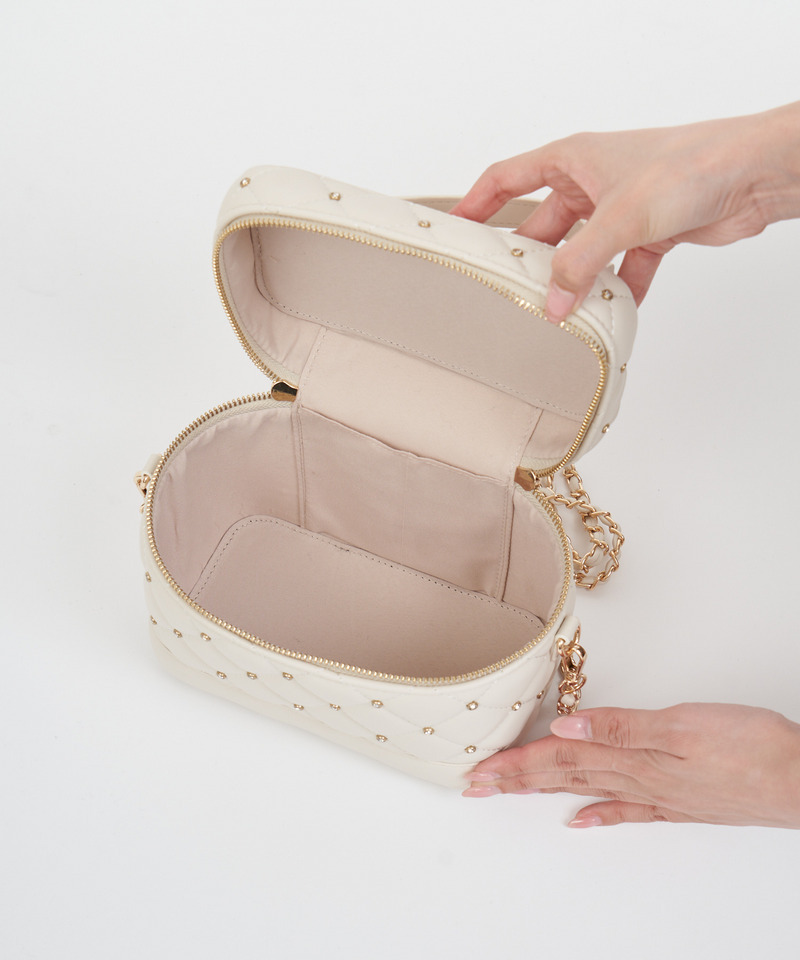 キラキラヴァニティーBAG 詳細画像 ブラック 7