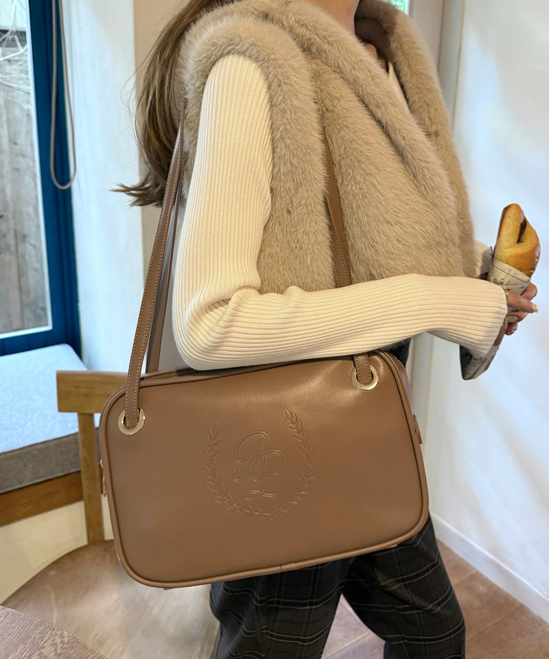 エンボススクエアトートBAG 詳細画像 モカ 10