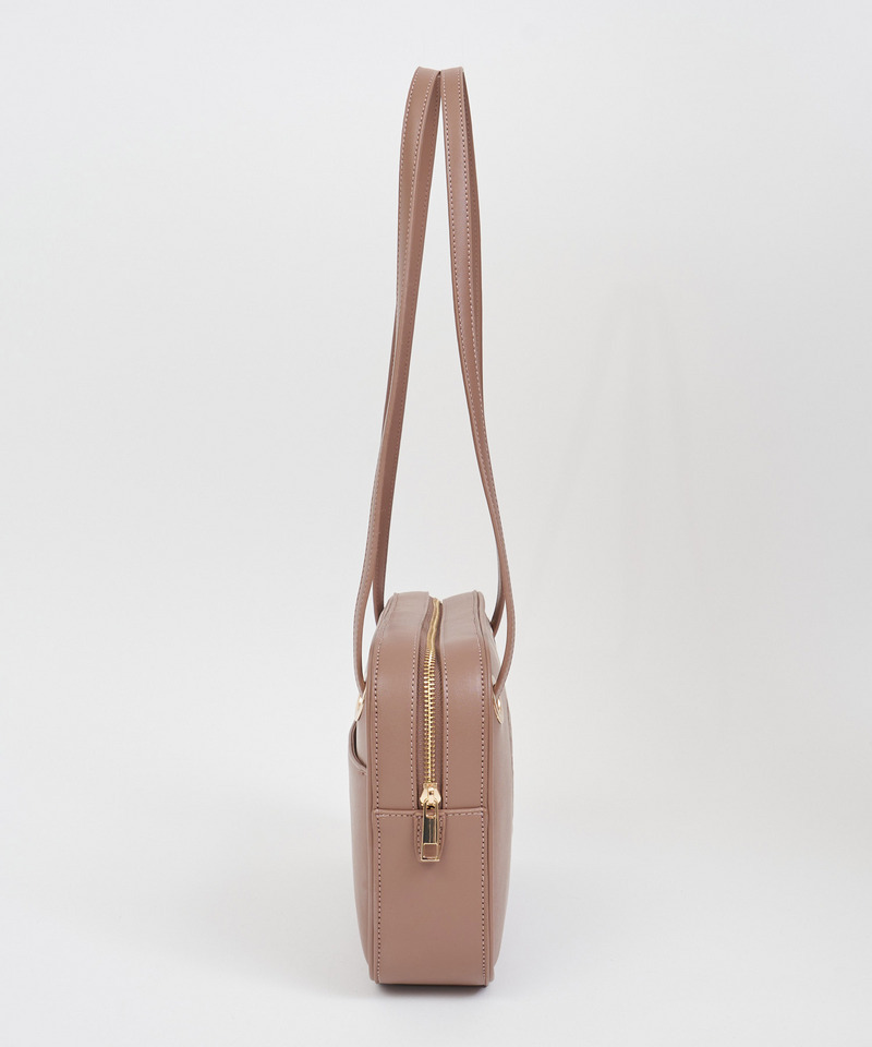 エンボススクエアトートBAG 詳細画像 モカ 2