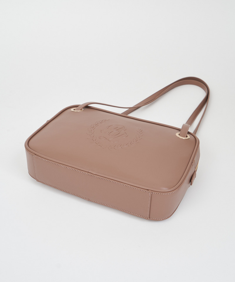 エンボススクエアトートBAG 詳細画像 モカ 4