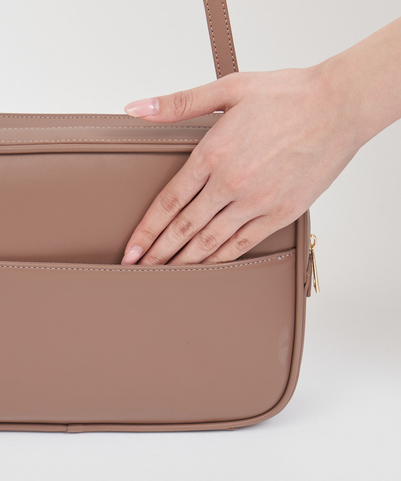 エンボススクエアトートBAG 詳細画像 モカ 6