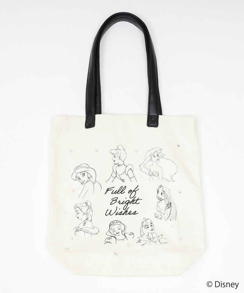 【Disney】プリンセス/トートBAG 詳細画像 オフホワイト 2