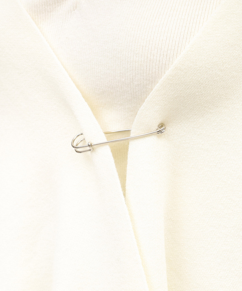 ポンチョストール 詳細画像 オフホワイト 4