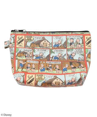 【Disney】三匹の子ぶた/ポーチ(PONEYCOMB TOKYO)