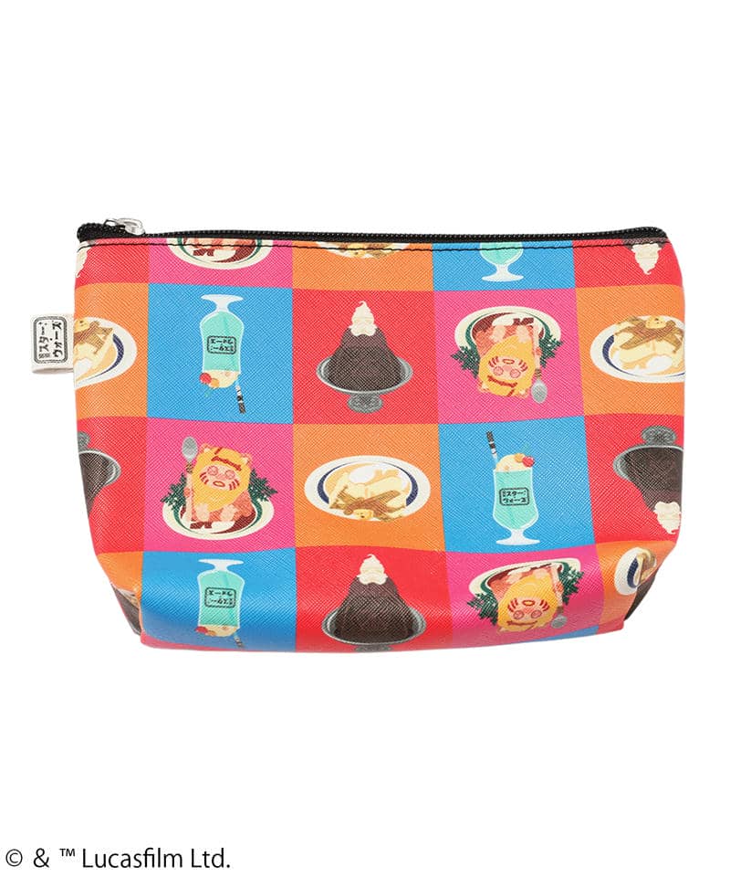 【STAR WARS】喫茶総柄/ポーチ(PONEYCOMB TOKYO) 詳細画像 配色 1