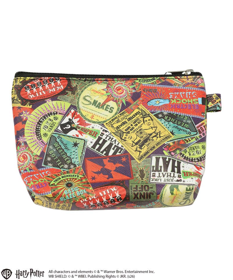 【Harry Potter】ウィーズリー・ウィザード・ウィーズ/ポーチ(PONEYCOMB TOKYO) 詳細画像 イエロー系 2