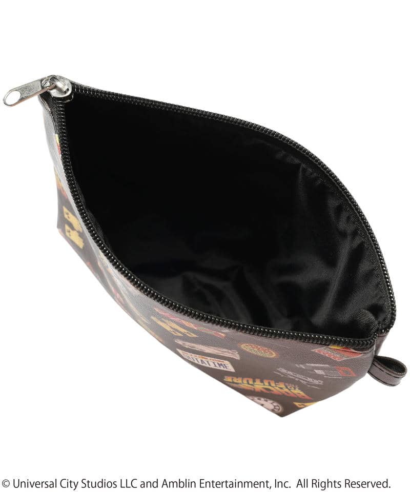 【BACK TO THE FUTURE】 アイコン/ポーチ(PONEYCOMB TOKYO) 詳細画像 ブラック 3