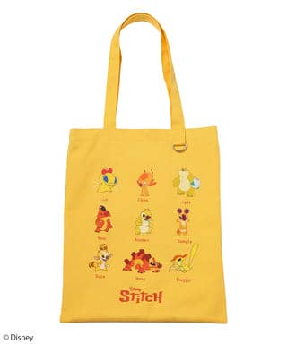 【Disney】試作品/トートバッグ(イエロー)(PONEYCOMB TOKYO)