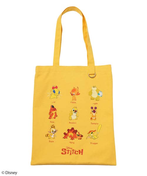 【Disney】試作品/トートバッグ(イエロー)(PONEYCOMB TOKYO) 詳細画像