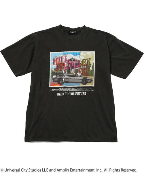 【BACK TO THE FUTURE】HILL VALLEY/Tシャツ(PONEYCOMB TOKYO) 詳細画像