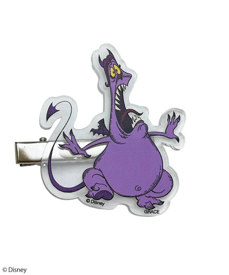 【Disney】ペイン&パニック/ヘアクリップ(PONEYCOMB TOKYO) 詳細画像 クリア 2